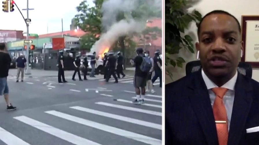 Dr. Darrin Porcher reacts to Trump saying Floyd’s memory being dishonored by rioters