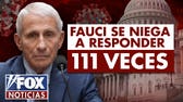 Fauci se niega a responder 111 veces