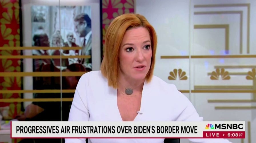 MSNBC's Jen Psaki says Biden's border executive order will combat 'political vulnerability' ahead of election