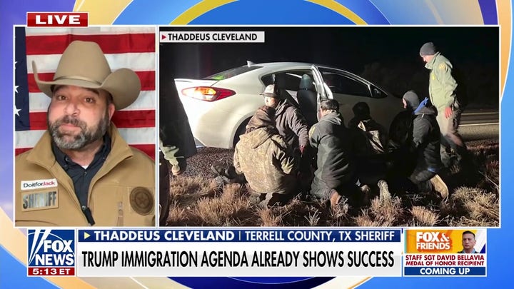 Number of border encounters have done a complete 180 under Trump administration, sheriff says