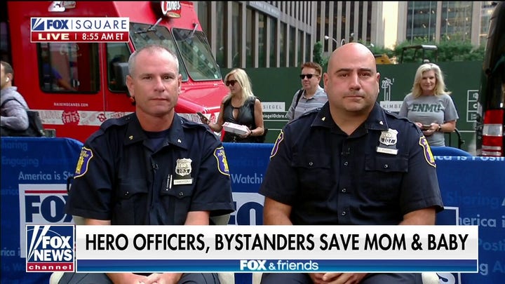 New York officers save mom, child pinned under car: 'It's honestly a miracle'