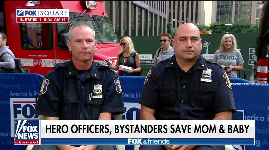 New York officers save mom, child pinned under car: 'It's honestly a miracle'