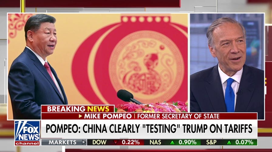 Former secretary of state says China hopes Trump ‘blinks first’ in trade war