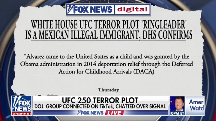 DOJ releases new details on White House UFC terror plot ‘ringleader’