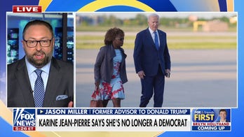 Jason Miller: Karine Jean-Pierre realizes the Democratic Party is a 'complete dumpster fire'