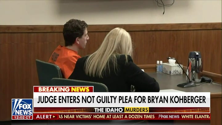 Judge enters not guilty plea for Idaho murder suspect