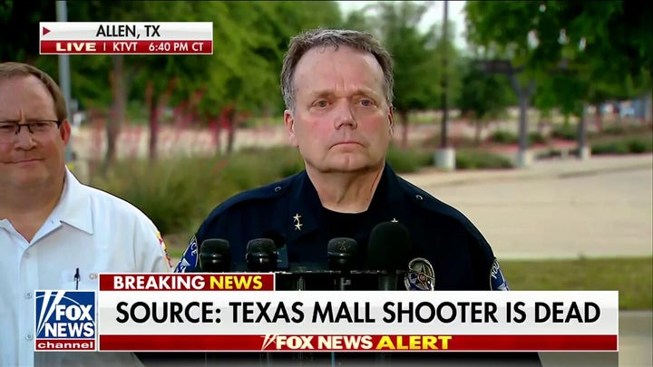 Local authorities hold press conference on Texas mall shooting