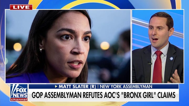 AOC called out for suburban roots amid feud with Trump: Bold-faced lie