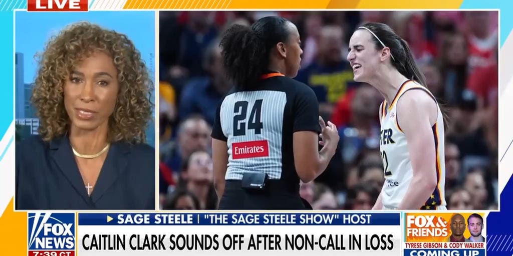 Sage Steele says it's 'very disappointing' how WNBA is choosing to handle Caitlin Clark
