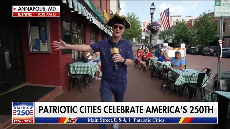 Steve Doocy explores historic Annapolis, Maryland's patriotic roots