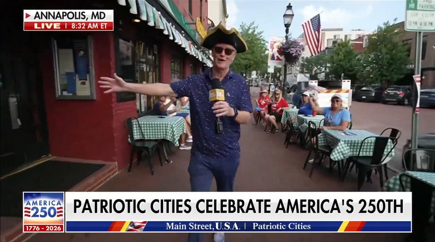 Steve Doocy explores historic Annapolis, Maryland's patriotic roots