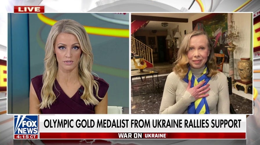 Ukrainian Olympic gold medalist speaks out against Russian assault: 'We are fighting for democracy'