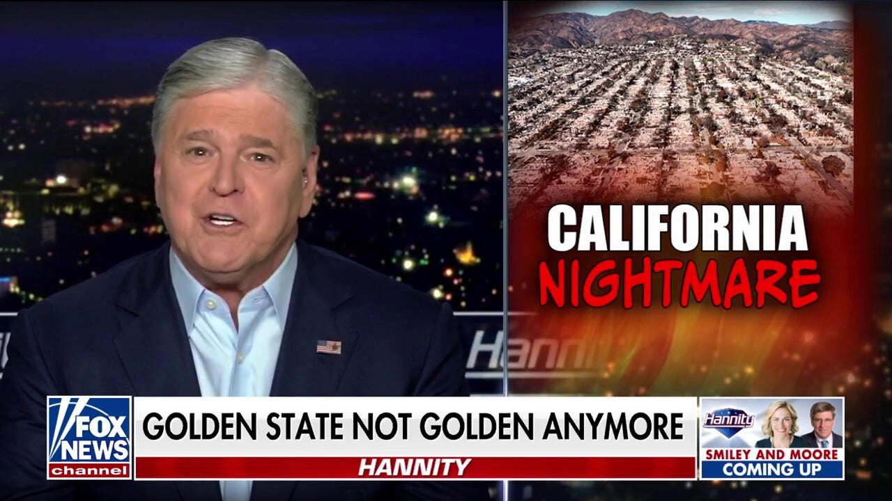 Sean Hannity: California illustrates what Democrats would bring to every state and city