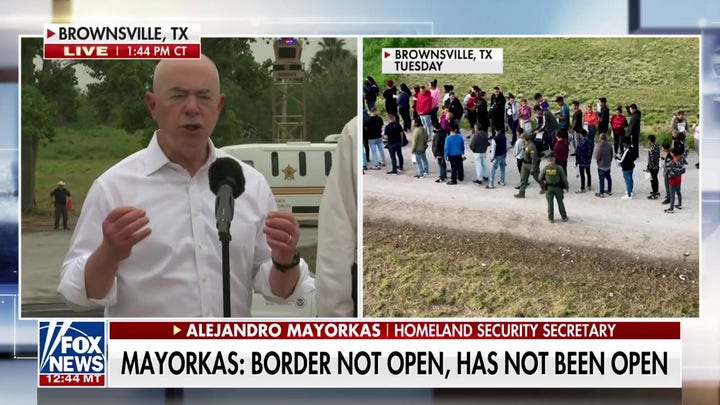 Mayorkas: The border is not open, has not been open