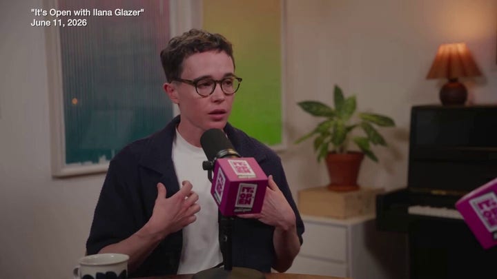 Elliot Page describes healthy masculinity as being less willing to shut down