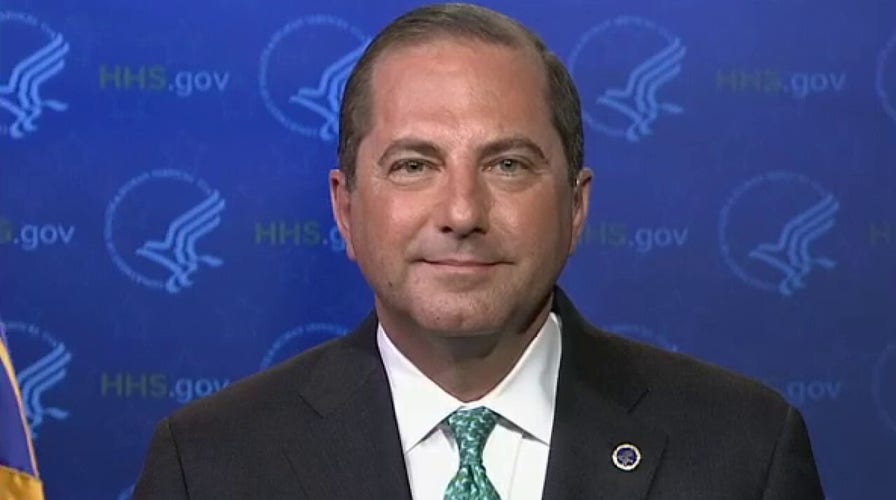 HHS Secretary Azar: US has testing, contract tracing in place to be up and running again