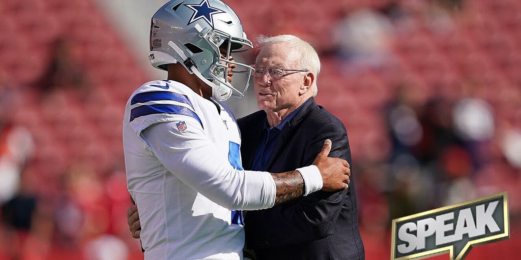 Is Jerry Jones adding pressure on Dak Prescott to win the Super Bowl with the new deal? | Speak