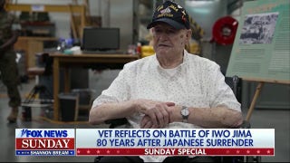 100-year-old WWII veteran reflects on 80th anniversary of Battle of Iwo Jima