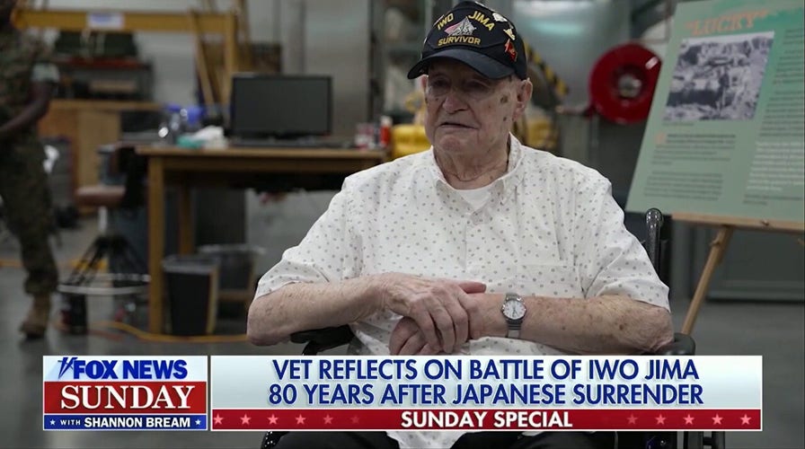  100-year-old WWII veteran reflects on 80th anniversary of Battle of Iwo Jima