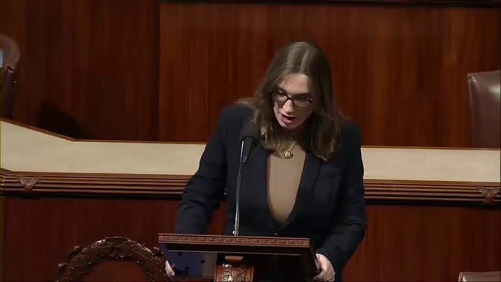 Rep Andrew Clyde refers to trans Rep Sarah McBride as 'the gentleman from Delaware'