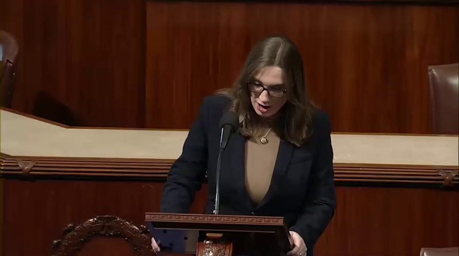 Rep Andrew Clyde refers to trans Rep Sarah McBride as 'the gentleman from Delaware'