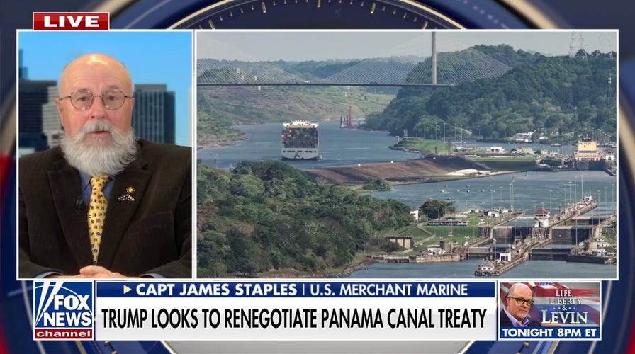 ‘American control’ over Panama Canal would be ‘great for the security of the whole Northern Hemisphere’, says Capt. James Staples