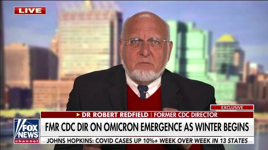 Trump CDC Director Redfield: US must ‘learn to live’ with COVID; vaccinate but don’t ‘shut things down’