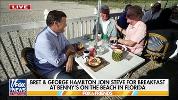 George Hamilton joins Bret and Steve for breakfast in Florida
