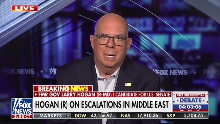  Di un paso al frente porque creo que necesitamos líderes: El ex gobernador Larry Hogan