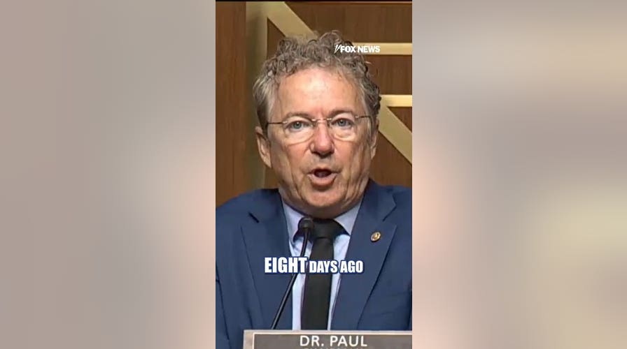 Rand Paul slams Fauci ahead of Senate contempt vote 
