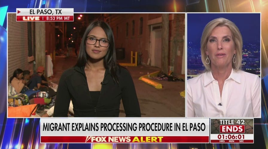 Savanah Hernandez asks migrants on the border their final destinations