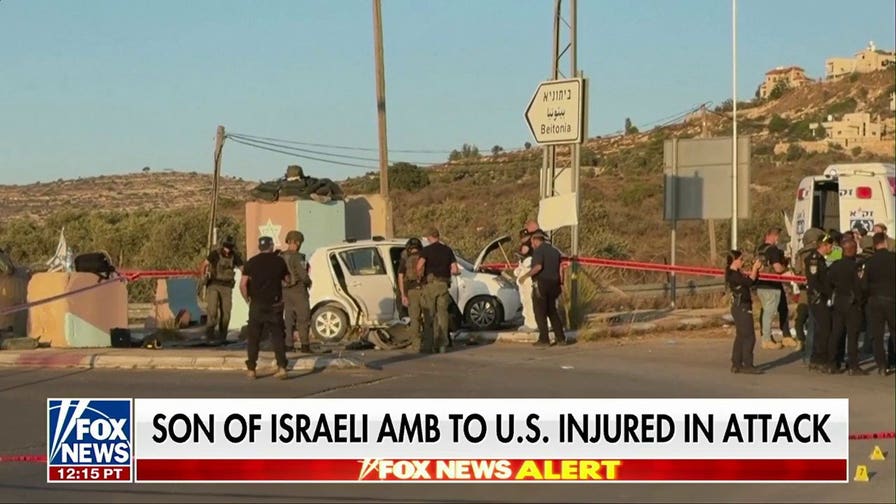 BREAKING: Reported ramming attack wounds son of Israel's ambassador to US