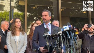 Defense attorney Alan Jackson speaks after withdrawing from Nick Reiner murder case