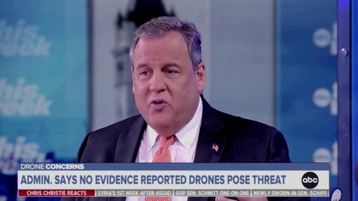 Chris Christie slams government response to NJ drones: 'It's just wrong'