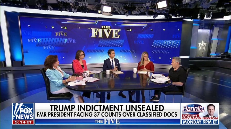 'The Five': Trump indicted on 37 counts over classified documents