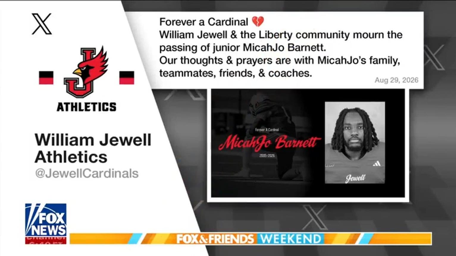 Sudden death of college football player STUNS sports world