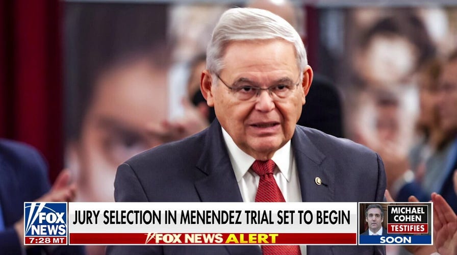 Jury selection set to begin in Sen. Menendez's corruption trial