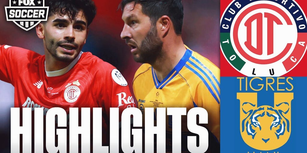 Deportivo Toluca FC vs Tigres UANL CONCACAF Champions Cup Highlights ⚽️ FOX Soccer