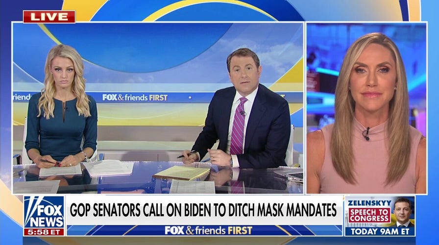 Lara Trump rips Biden for continued mask mandates not based on 'science': 'It's just optics'