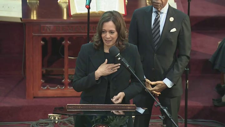 Kamala Harris: America experiencing an 'epidemic of hate'