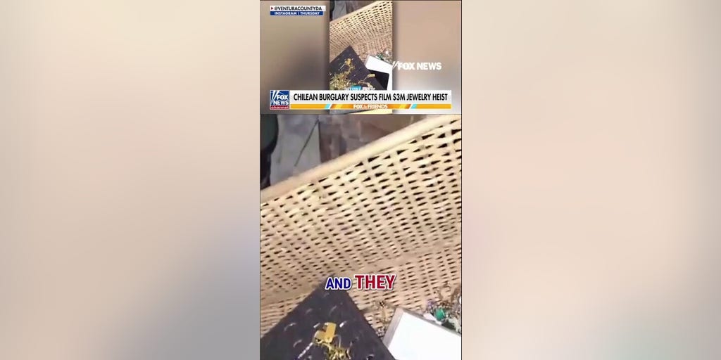 WATCH: Chilean burglary suspects film $3 million jewelry heist