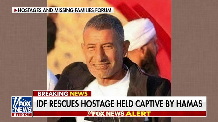 Israel rescues hostage from Hamas captivity