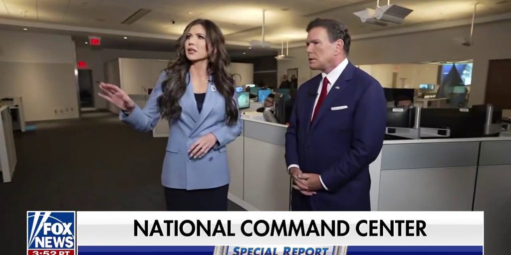 Kristi Noem shares priorities of DHS' crisis center in an exclusive tour
