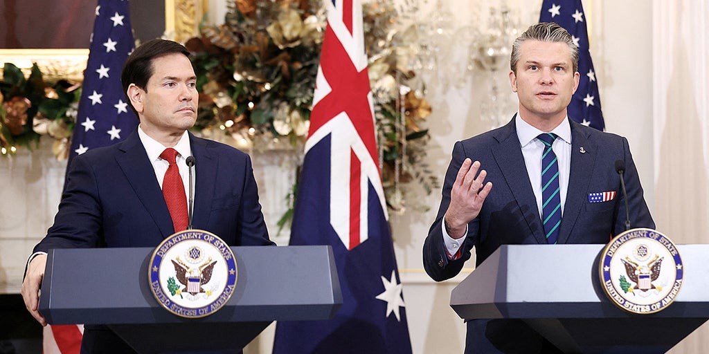 WATCH LIVE: Hegseth, Rubio hold briefing on US military boat strikes