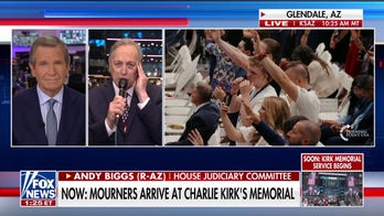 Thousands mourn Charlie Kirk at stadium memorial service