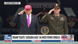 Trump touts ‘golden age’ and optimism for America in West Point commencement speech