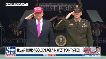 Trump touts ‘golden age’ and optimism for America in West Point commencement speech