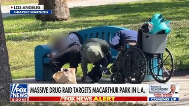 Federal drug raid in Los Angeles targets open-air drug market in MacArthur Park