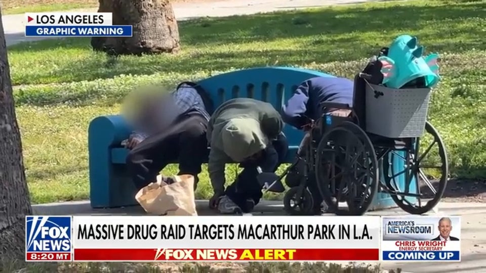 Federal drug raid in Los Angeles targets open-air drug market in MacArthur Park