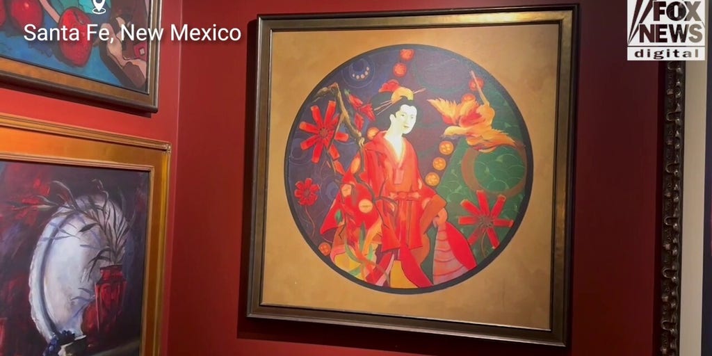 Gene Hackman's art hangs in a Santa Fe restaurant he was part owner of